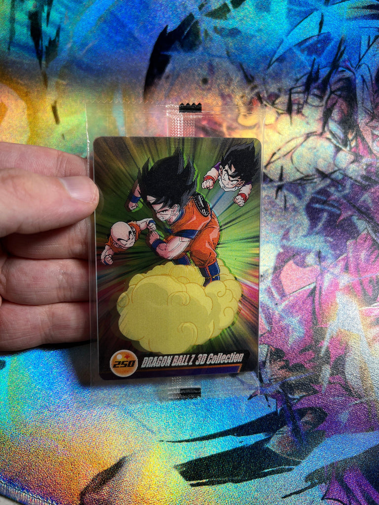 Goku #250 Lenticular 3D MORINAGA 2008 Sealed Card