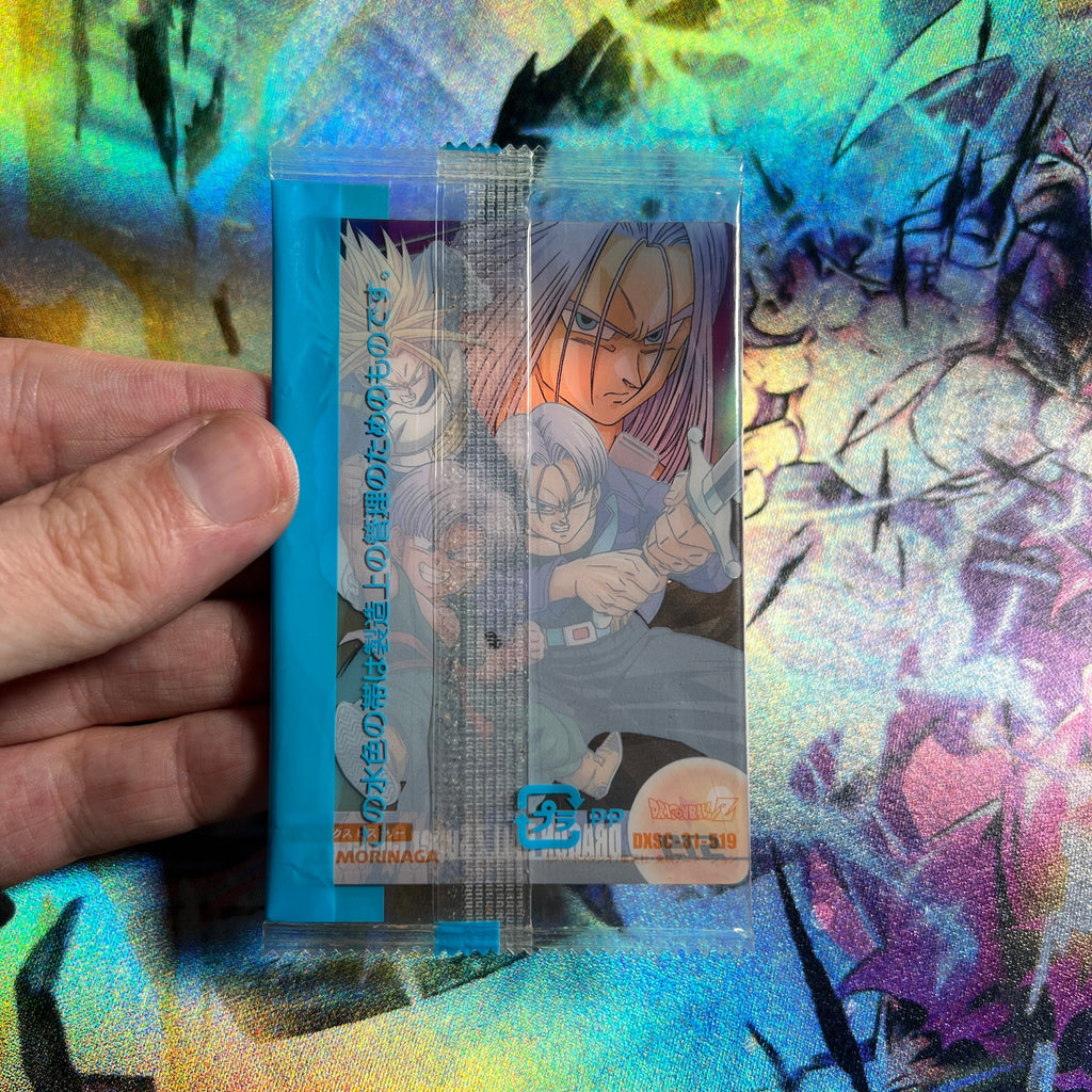 Trunks Grail #519 3D MORINAGA 2009 Sealed Card