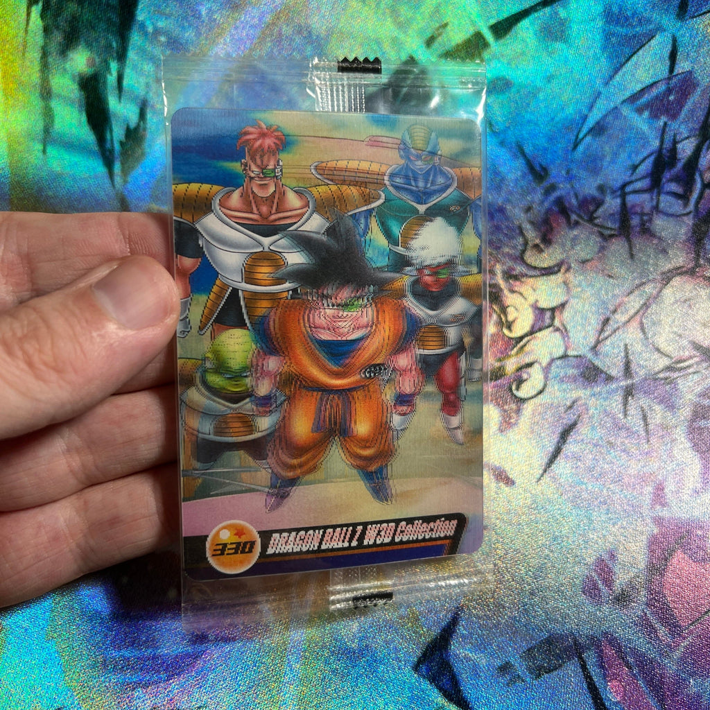 Ginyu Force Goku #330 Lenticular 3D MORINAGA 2008 Sealed Card