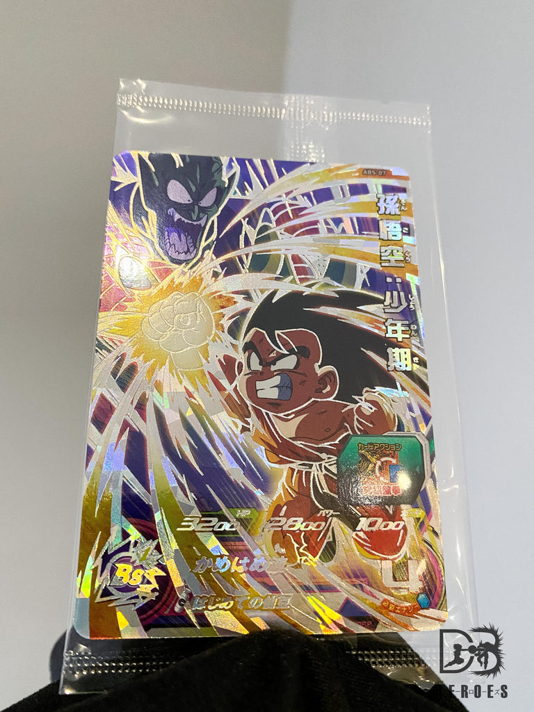 (SEALED) Kid Goku vs Demon King Piccolo ABS-07 Secret Rare P