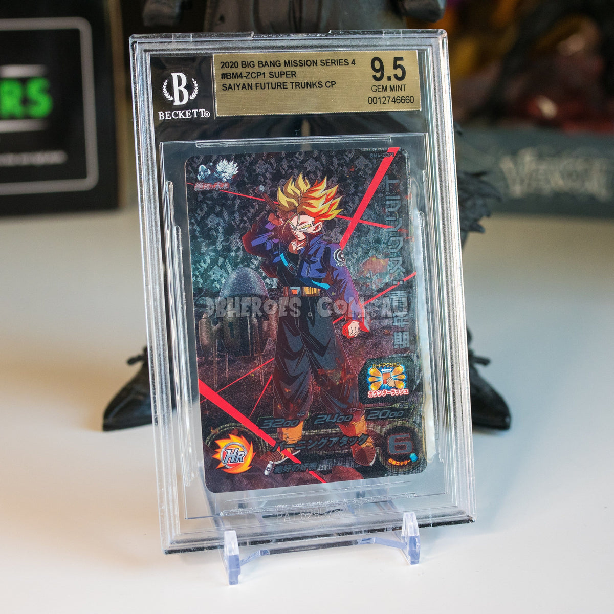 BGS 9.5 GOLD LABEL Super Saiyan Future Trunks BM4-ZCP1 CP – DBHEROES_AU