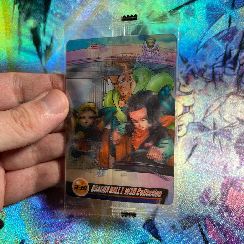 Ginyu Force Goku #330 Lenticular 3D MORINAGA 2008 Sealed Card