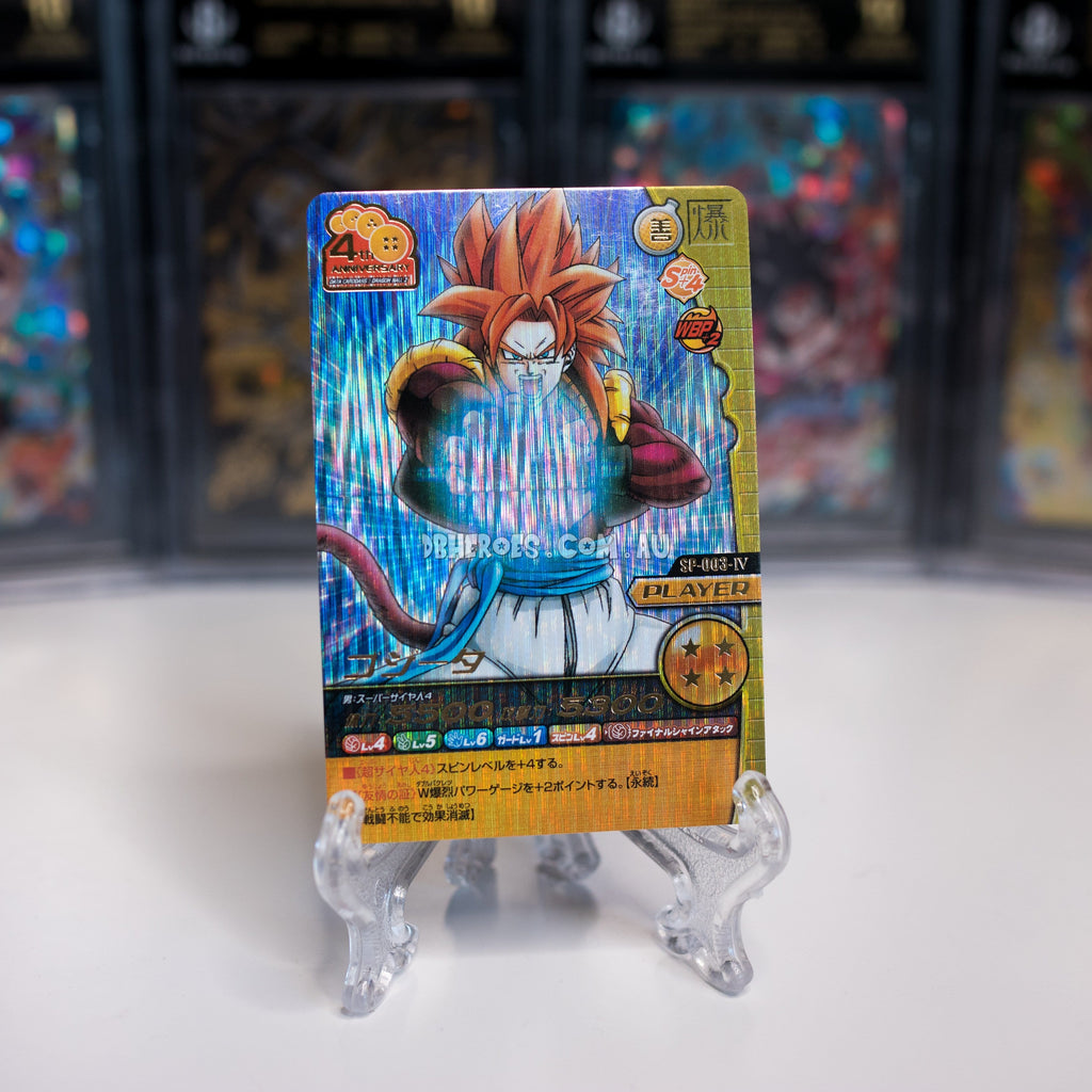 BURST IMPACT Super Saiyan 4 Gogeta SP-003-IV Foil