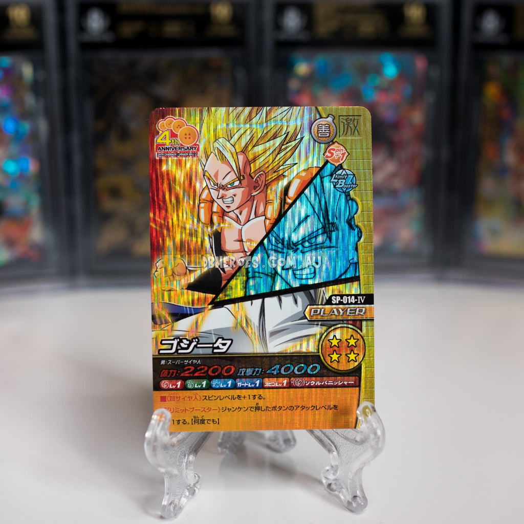 BURST IMPACT Super Saiyan Gogeta SP-014-IV Foil