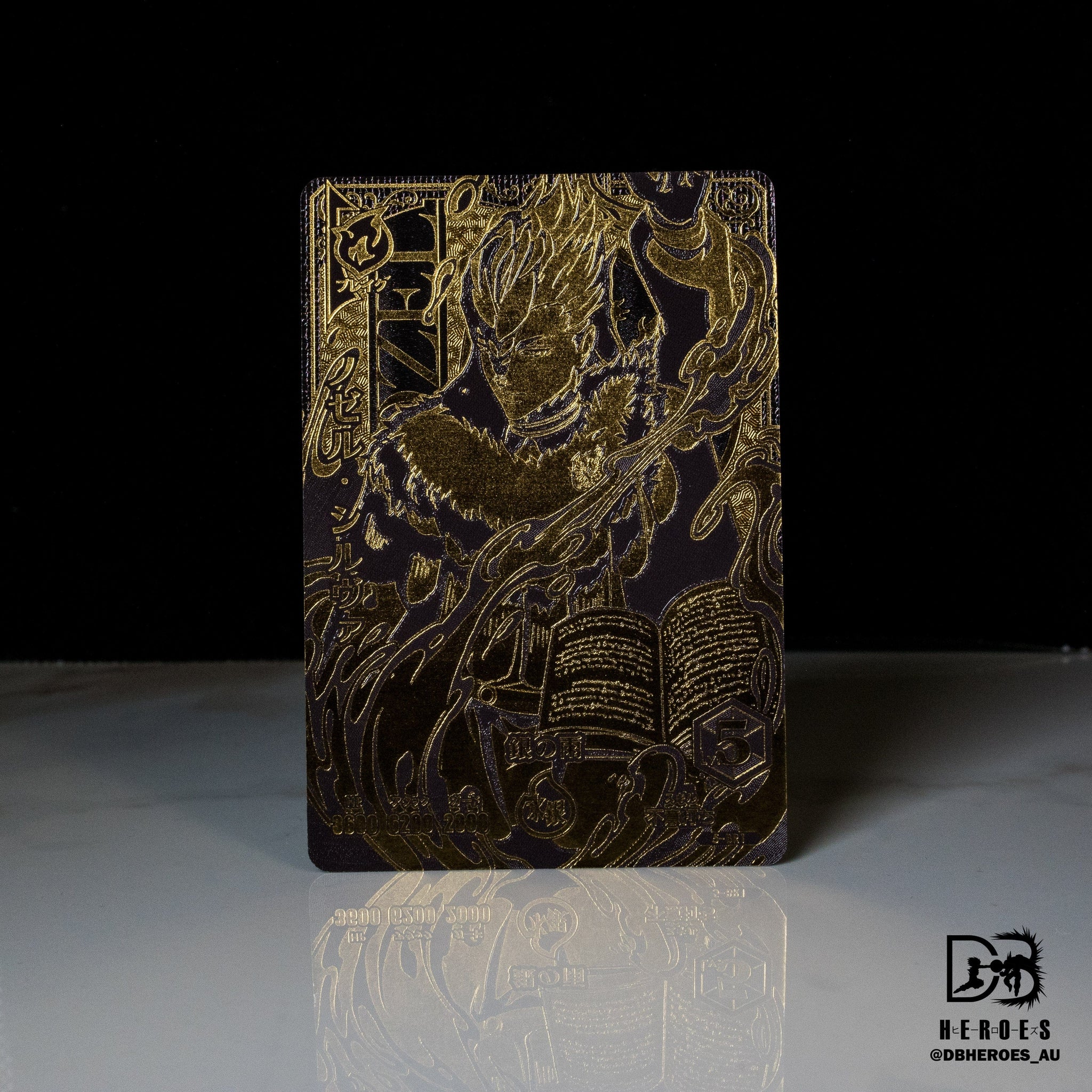 Black Clover GRIMOIRE BATTLE Nozel Silva 5-BR1 Black Rare