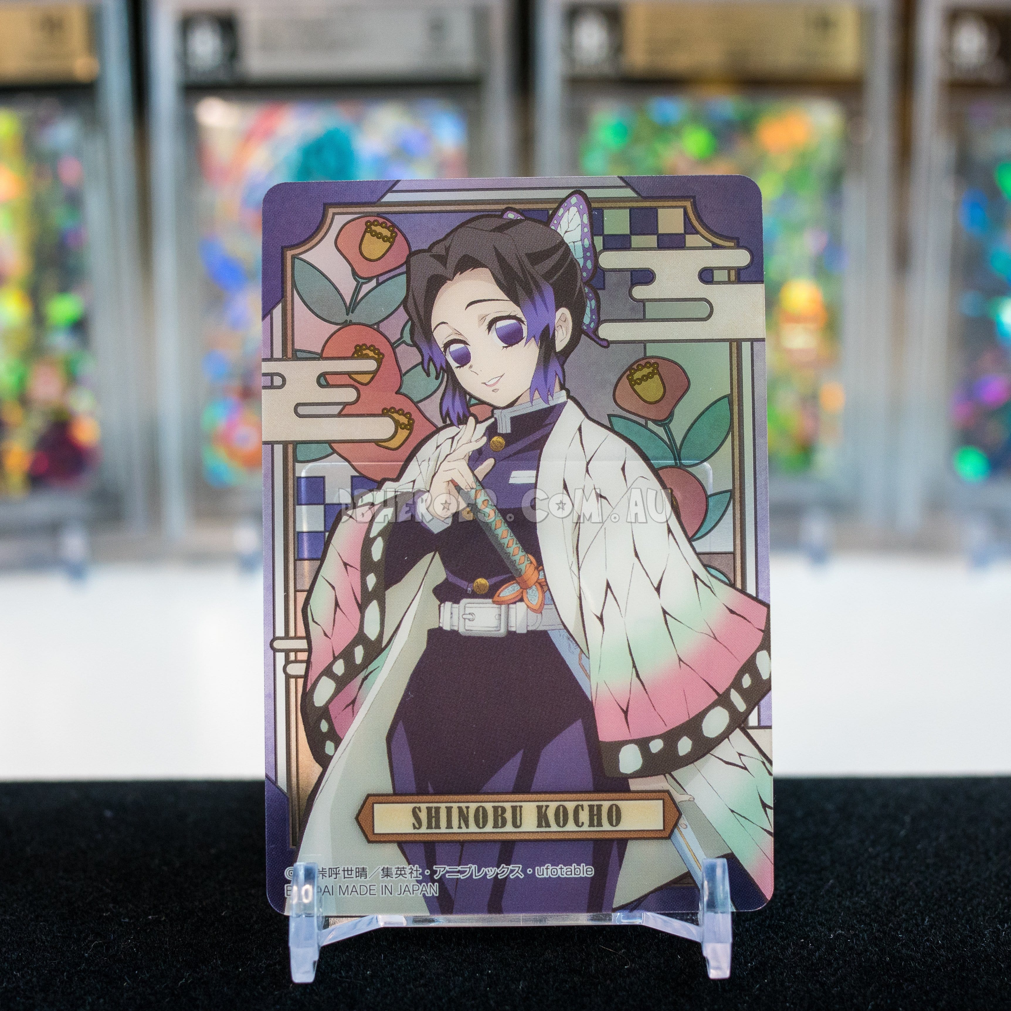 Demon Slayer SHINOBU Rare Card DBHEROES_AU Demon Slayer SHINOBU Rare Card DBHEROES_AU