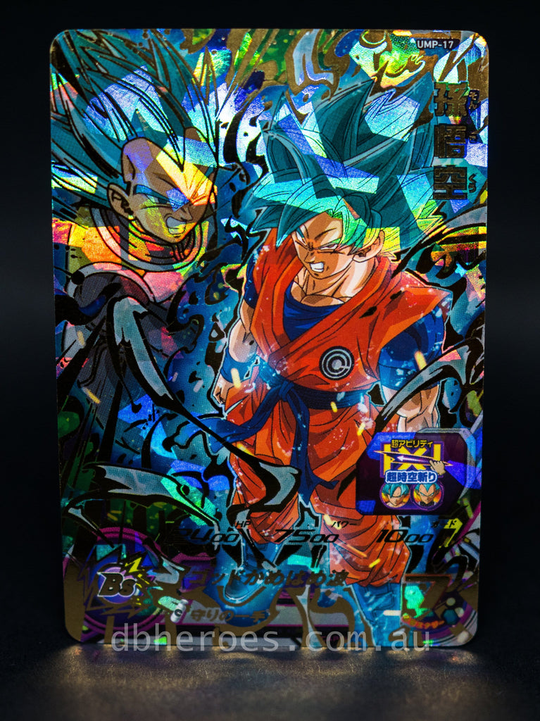 Super Saiyan Blue Goku & Super Saiyan Blue Vegeta UMP-17 P