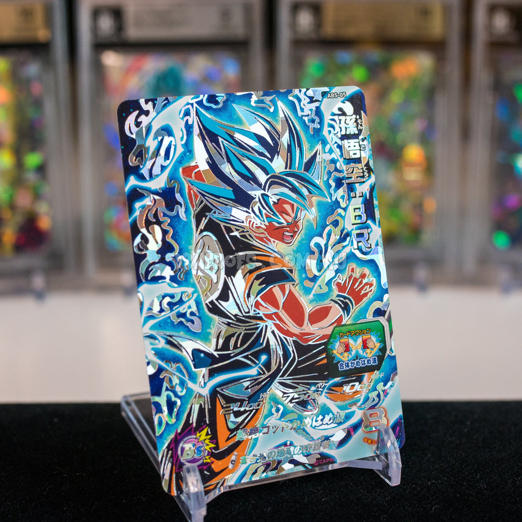 Super Saiyan Blue Goku ABS-05 Secret Rare Promo