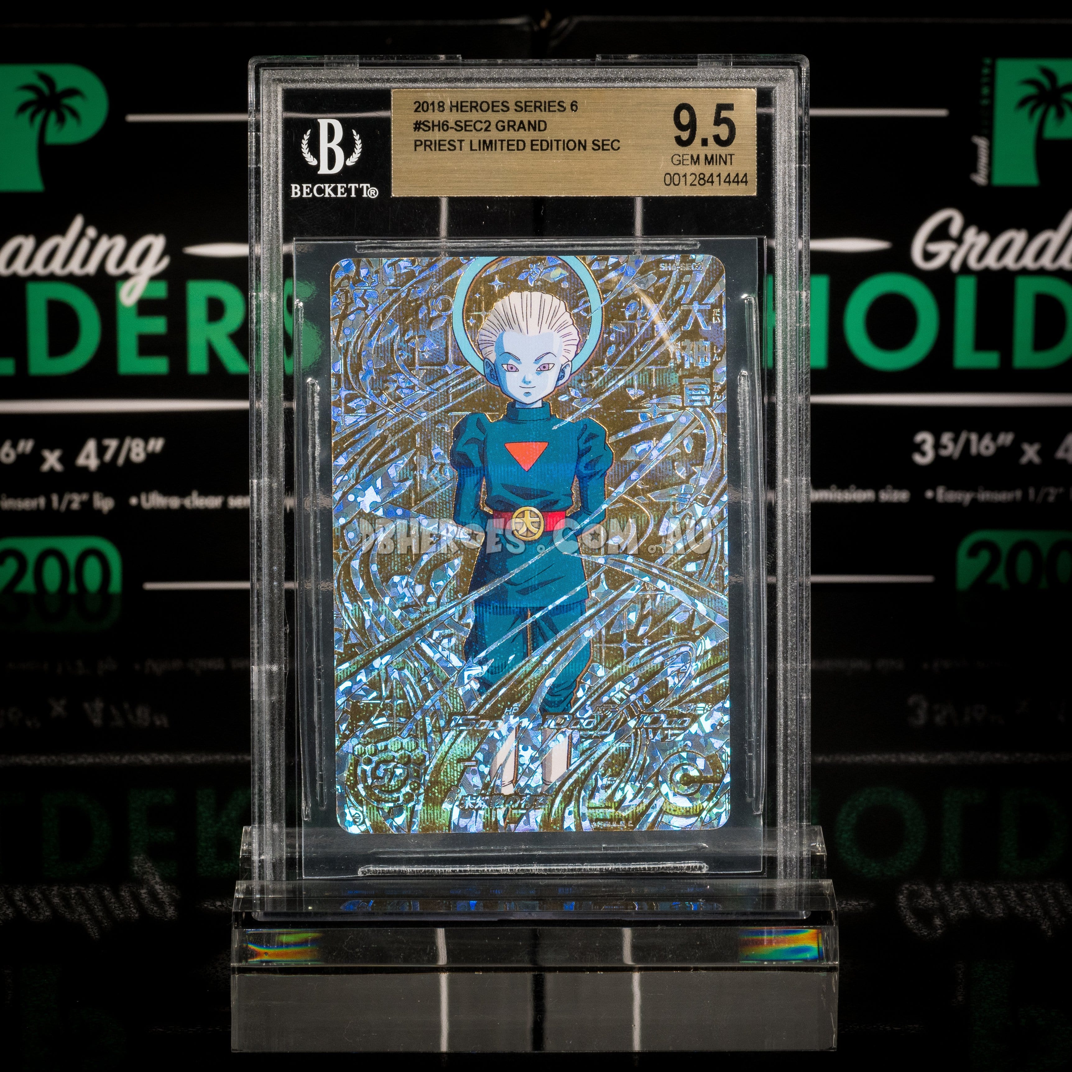 BGS 9.5 GOLD LABEL Grand Priest Limited Edition SH6-SEC2 Secret 