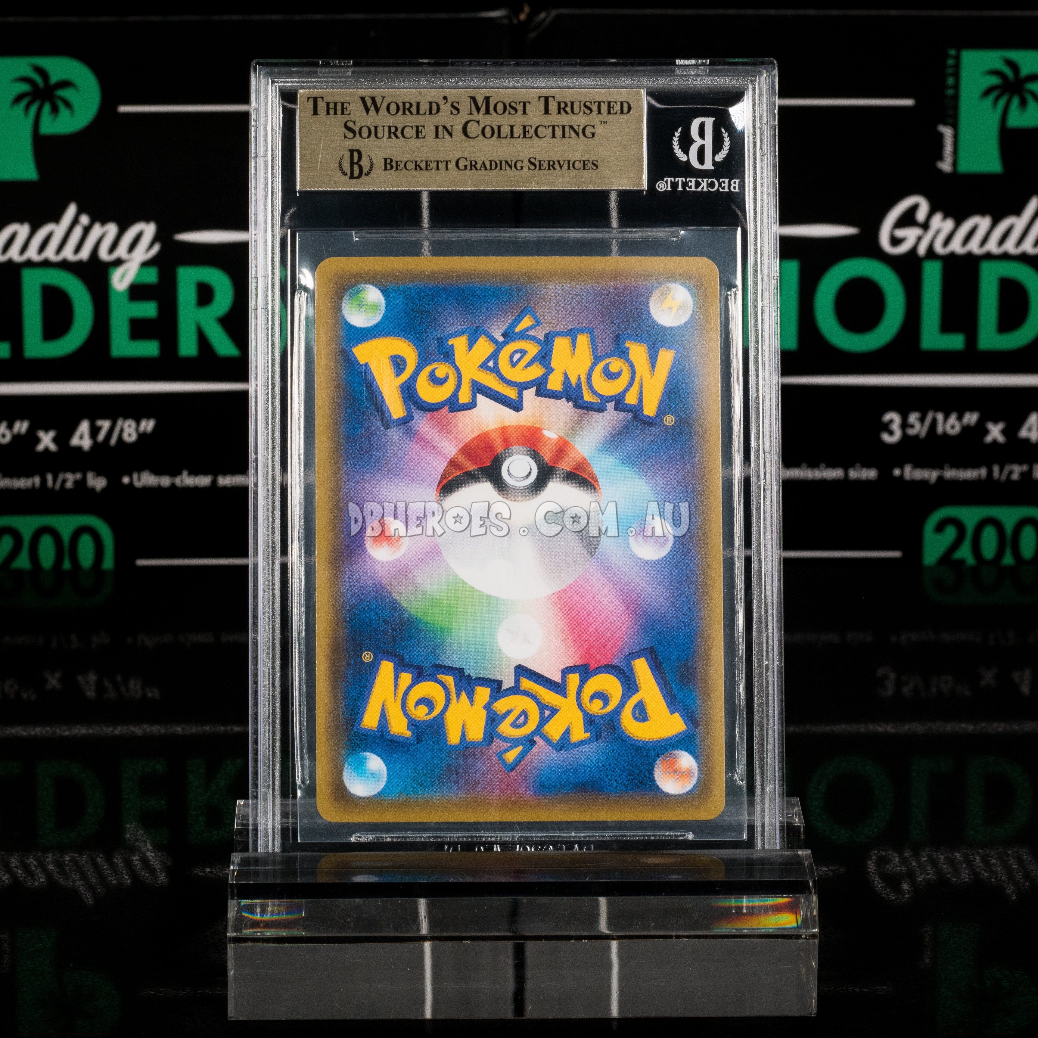 BGS 9.5 GOLD LABEL Pikachu VMAX #31 Volt Tackle JAPANESE Pokemon Card –  DBHEROES_AU