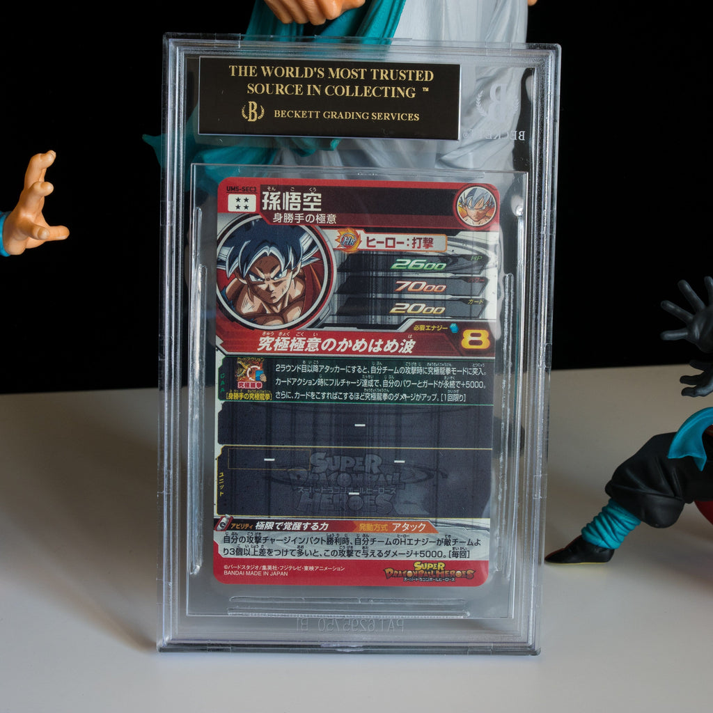 BGS 10 BLACK LABEL Ultra Instinct Goku UM5-SEC3 Secret Rare