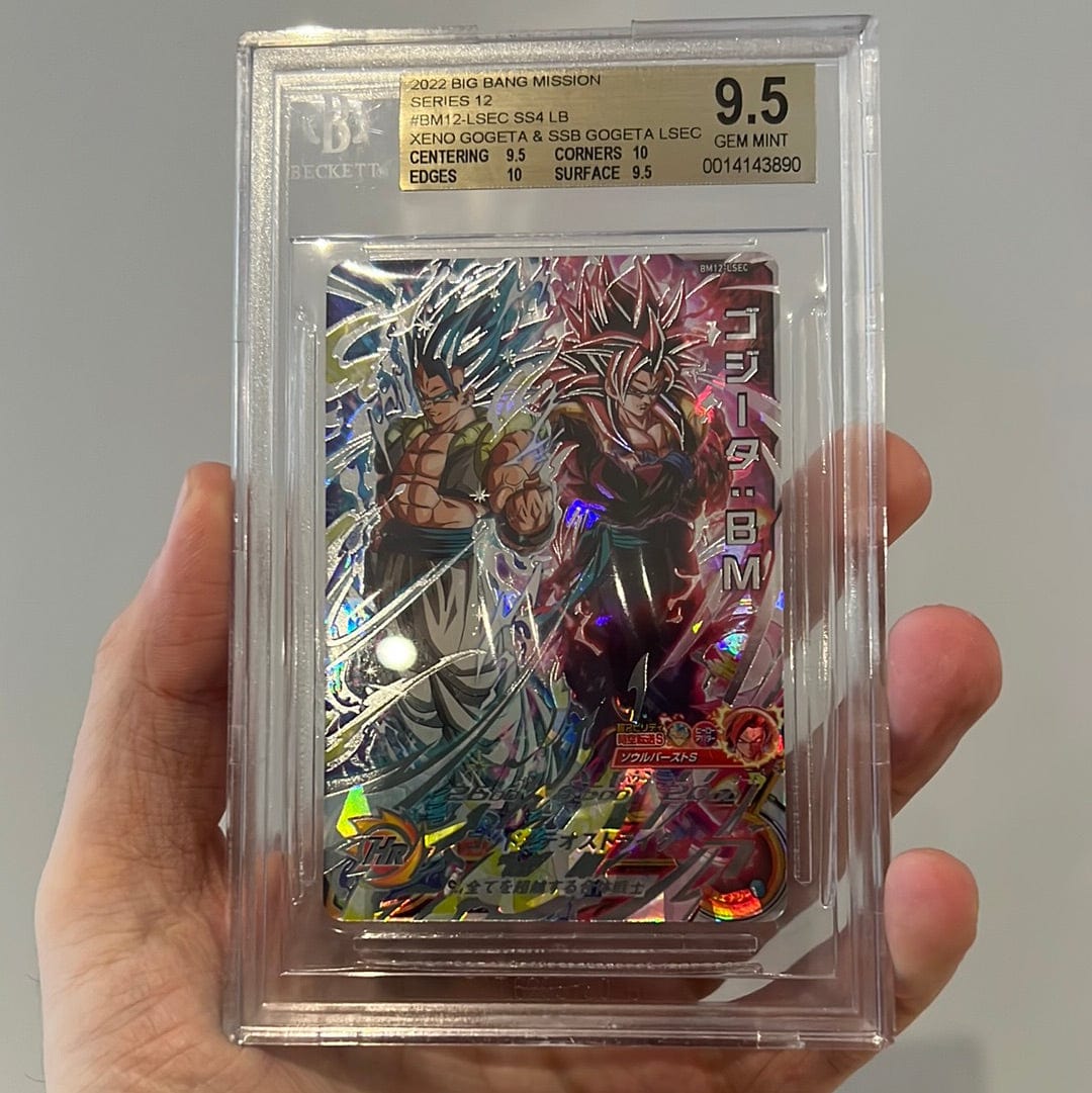 BGS 9.5 Gem Mint SS4 Xeno Gogeta BM12-LSEC – DBHEROES_AU